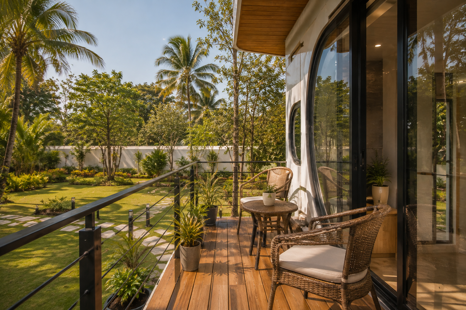 Balcony Garden Deck